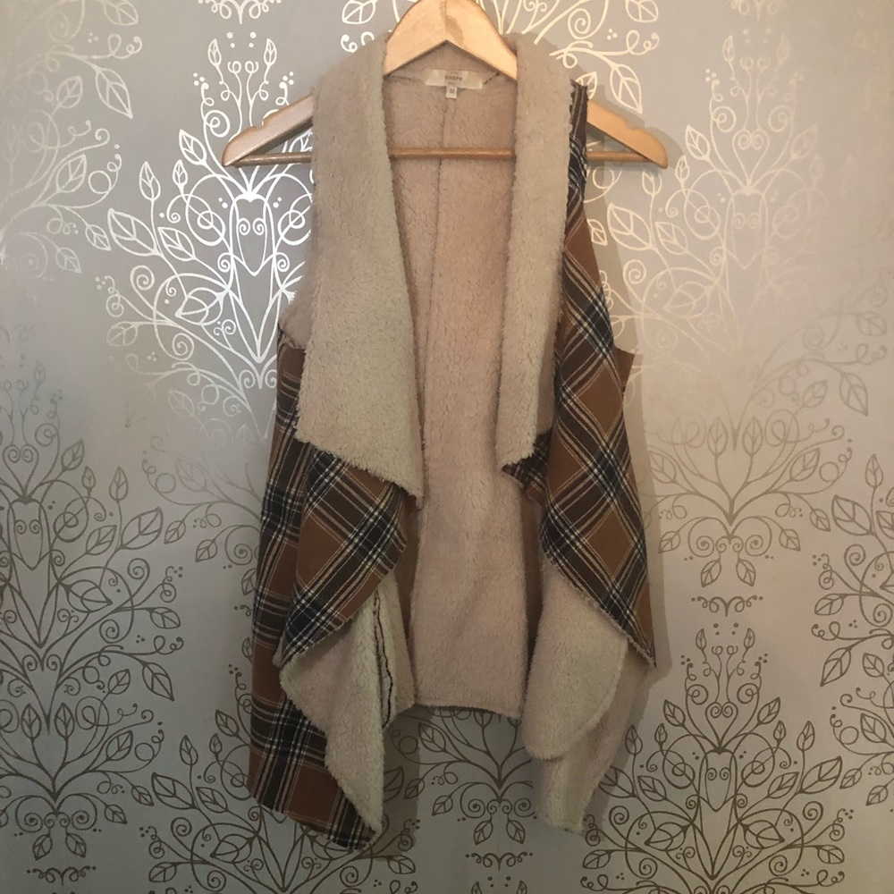 Plaid Fall Vest